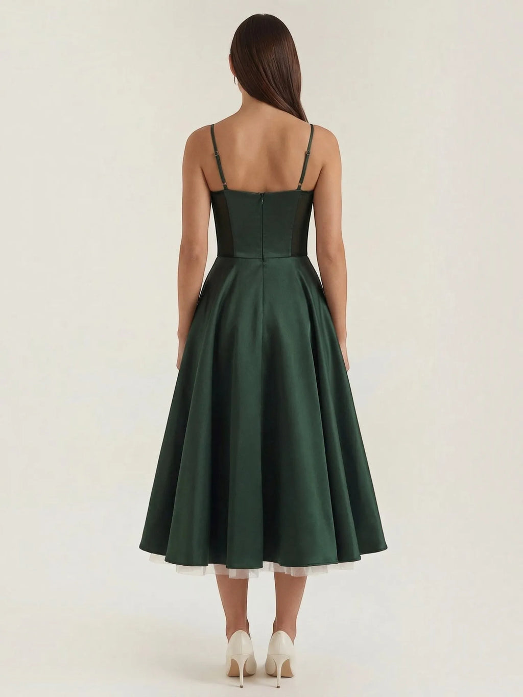 Isolde – tiulowa sukienka midi damska | Butik Modowy