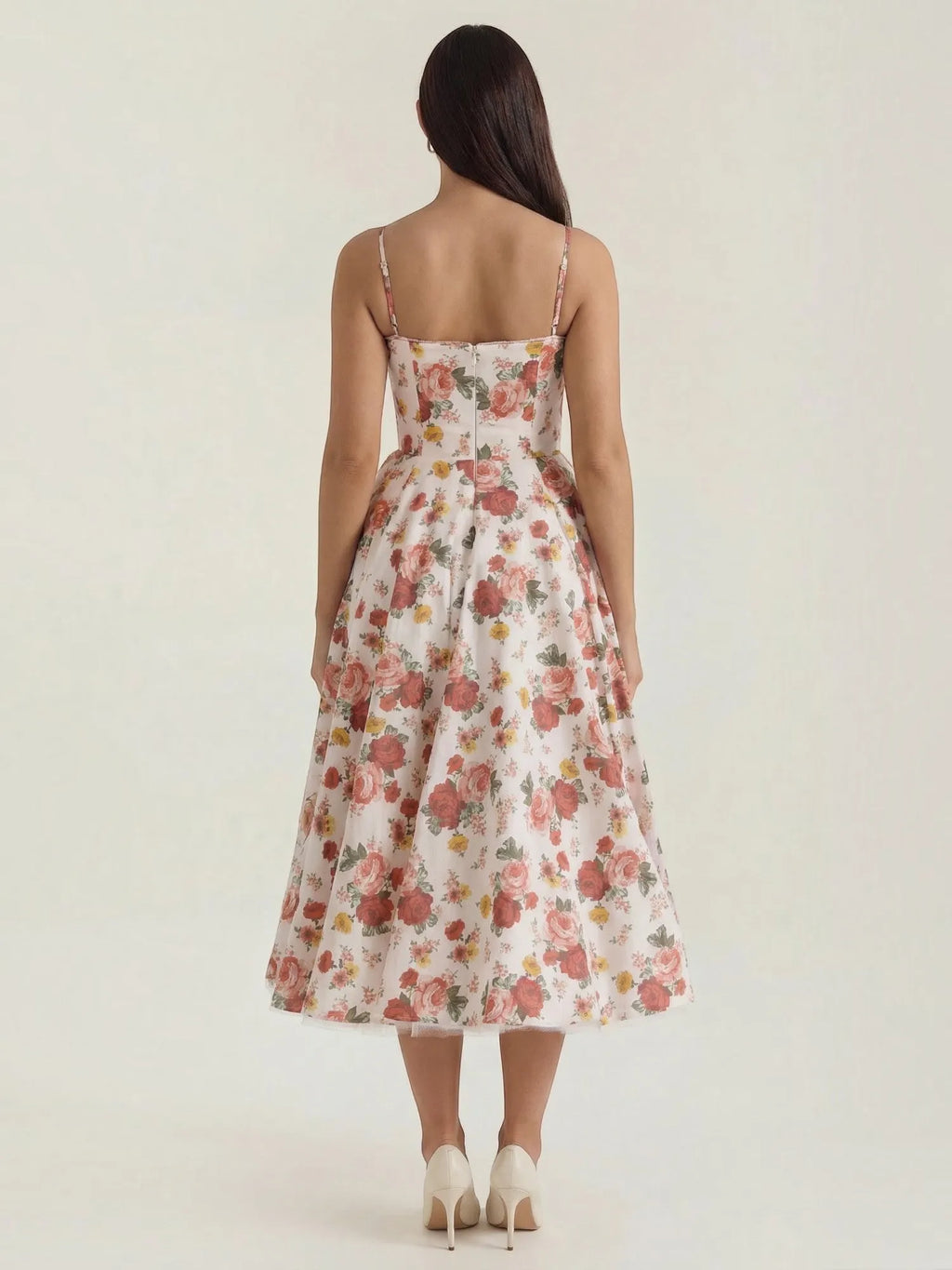 Isolde – tiulowa sukienka midi damska | Butik Modowy