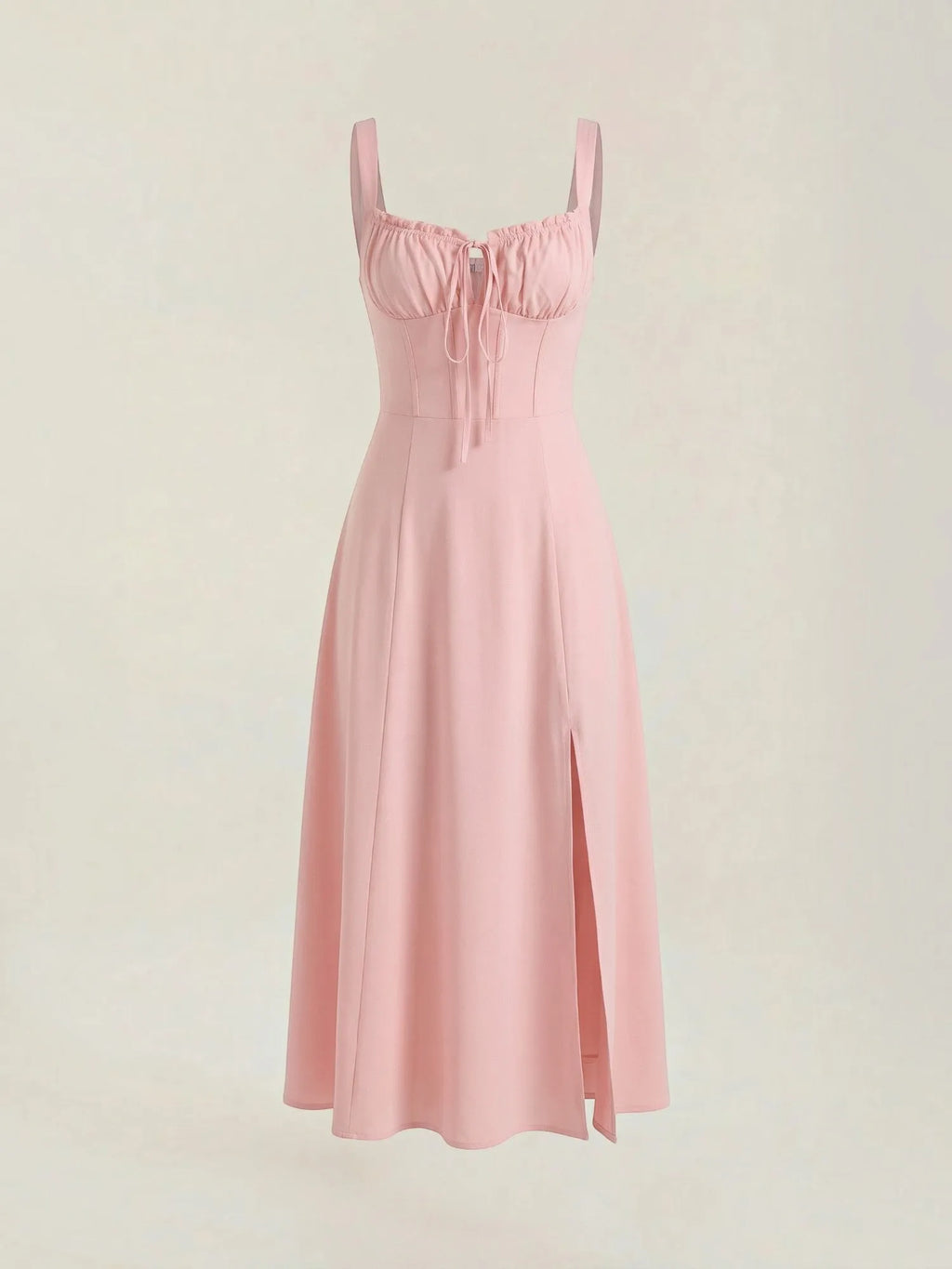 Jade – sukienka midi damska ze sznurowaniem | Butik Modowy