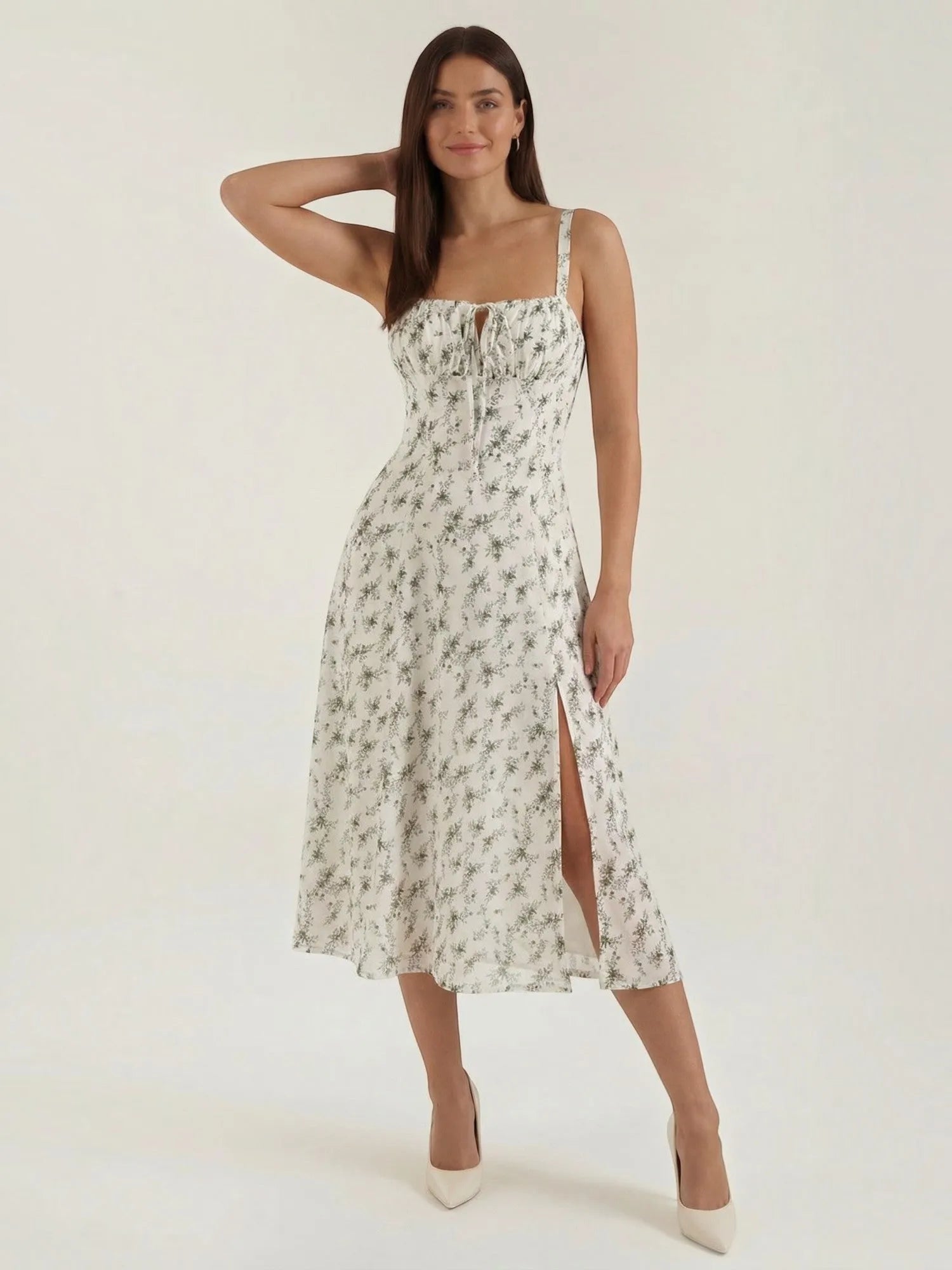 Josie – letnia sukienka midi damska | Butik Modowy
