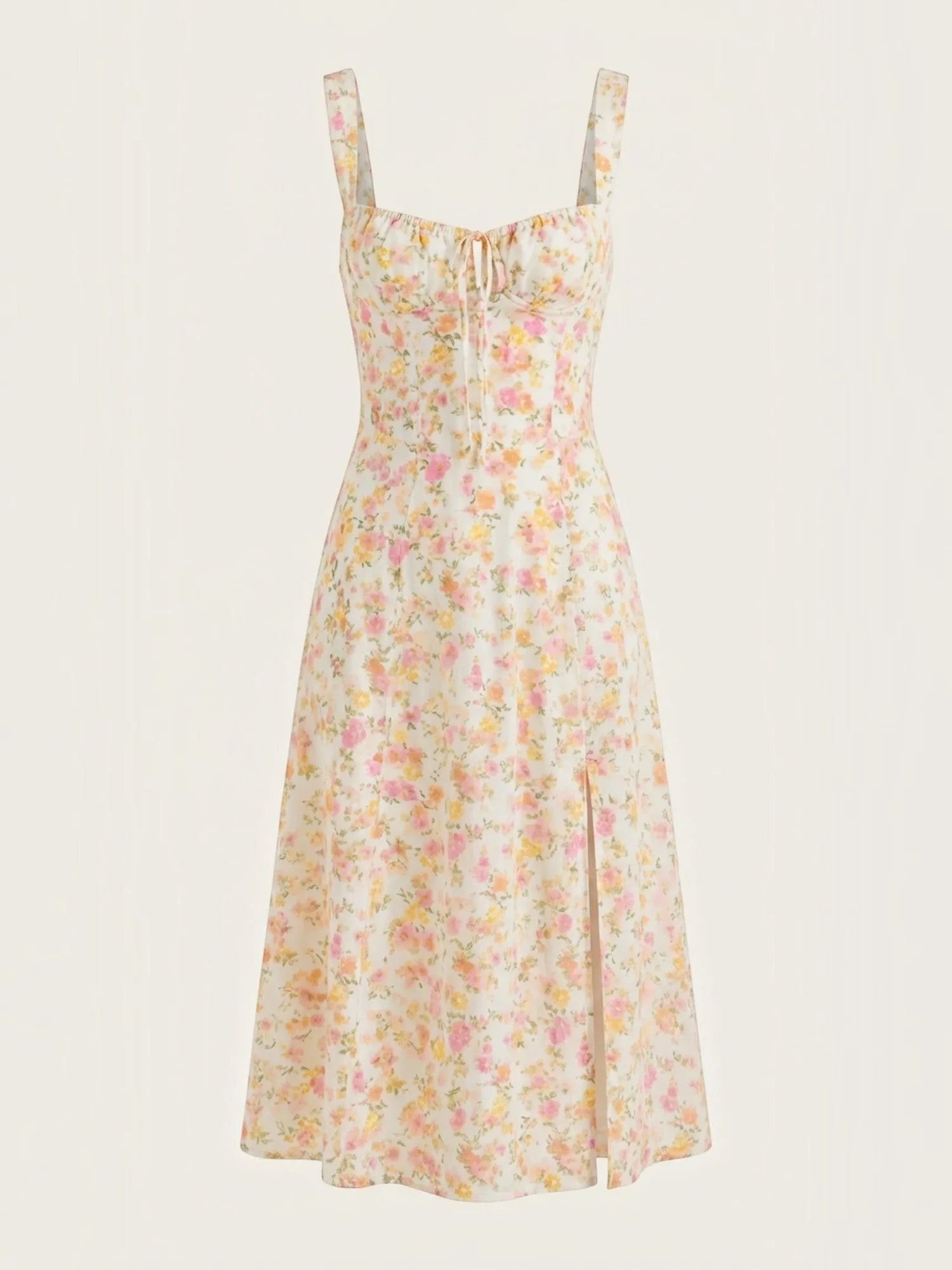 Julia – zwiewna letnia sukienka midi damska | Butik Modowy