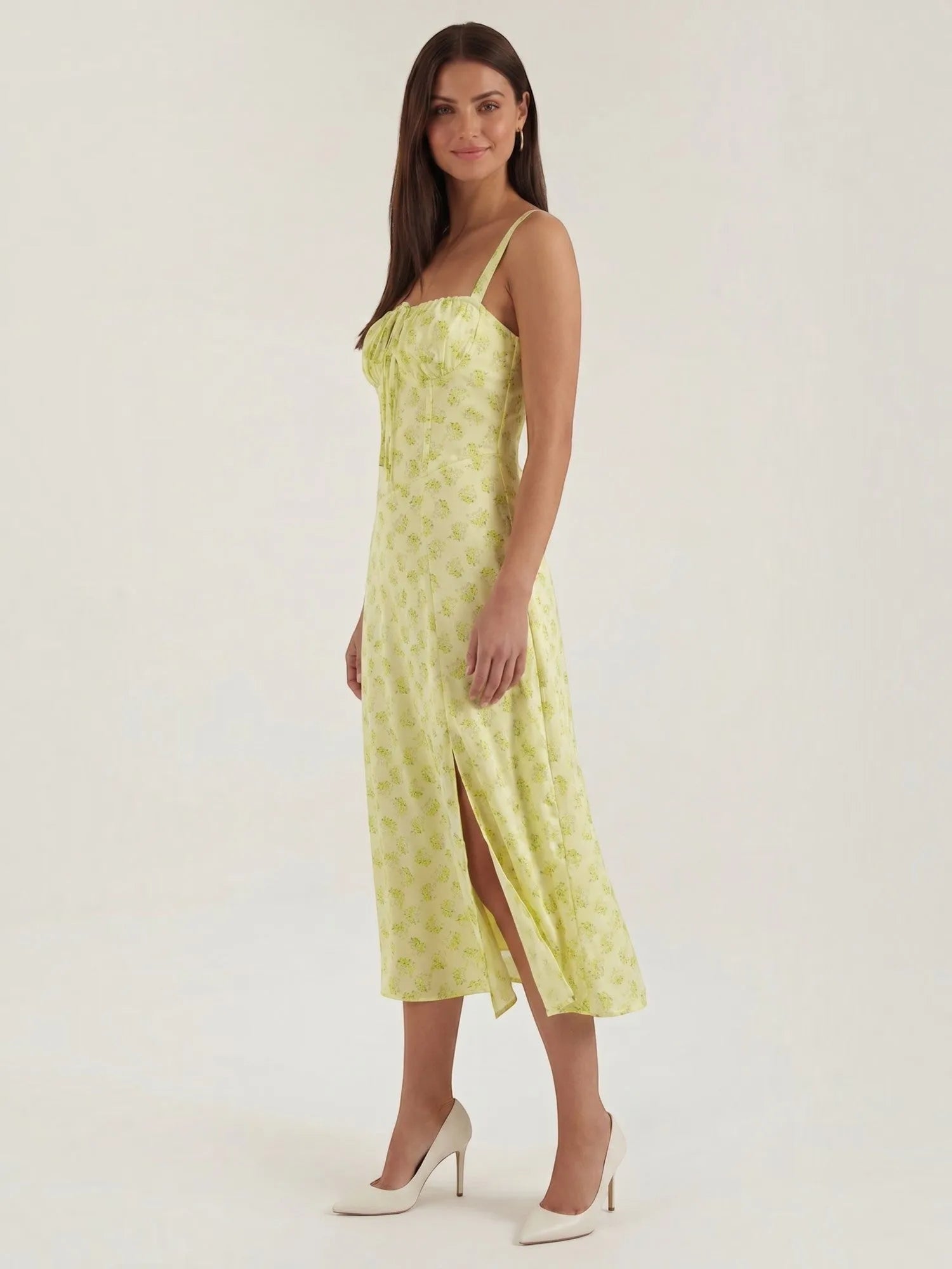 Julia – zwiewna letnia sukienka midi damska | Butik Modowy