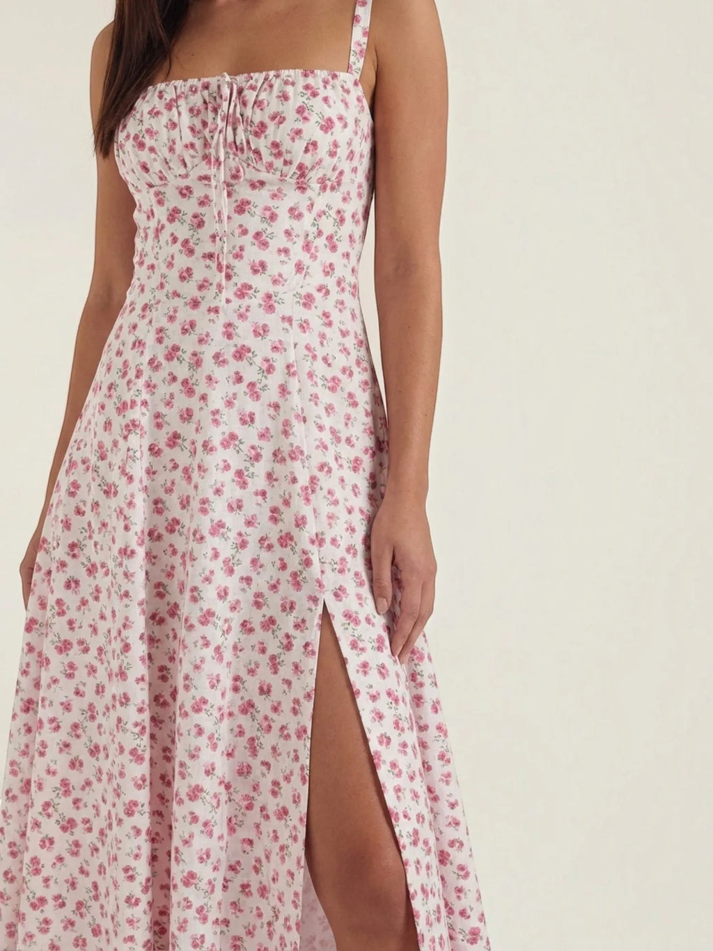 Julia – zwiewna letnia sukienka midi damska | Butik Modowy