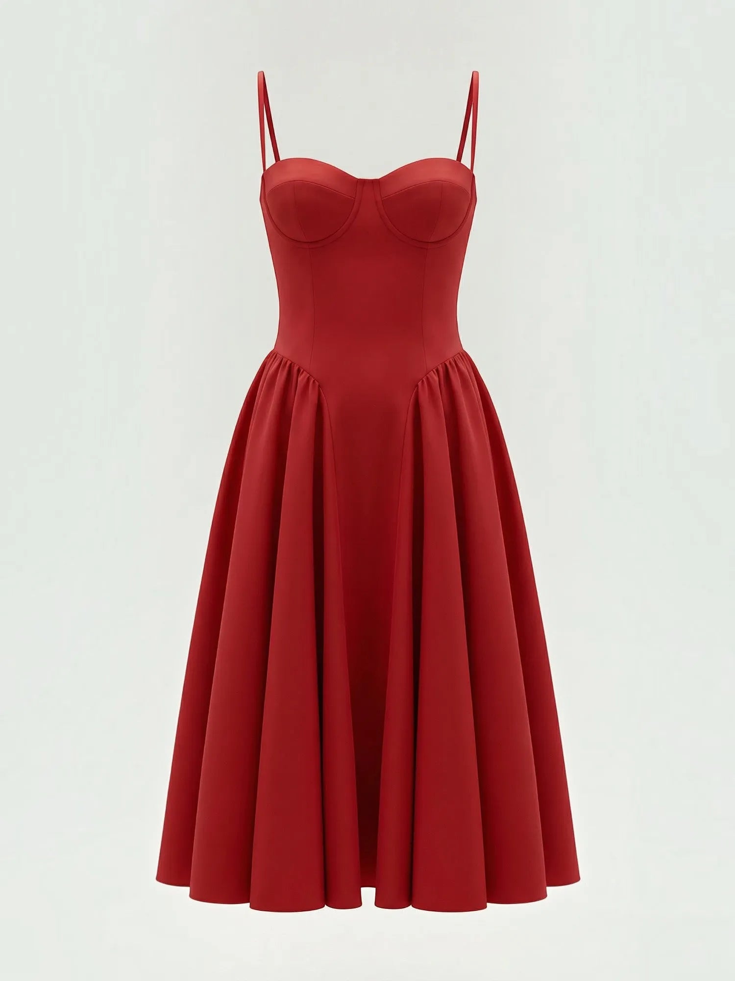 Odette – gorsetowa sukienka midi damska | Butik Modowy