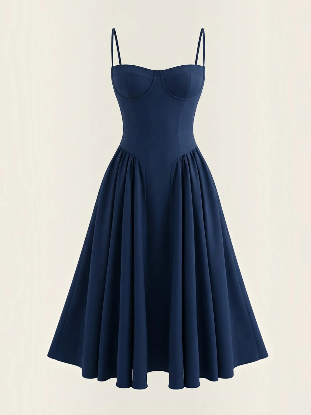 Odette – gorsetowa sukienka midi damska | Butik Modowy