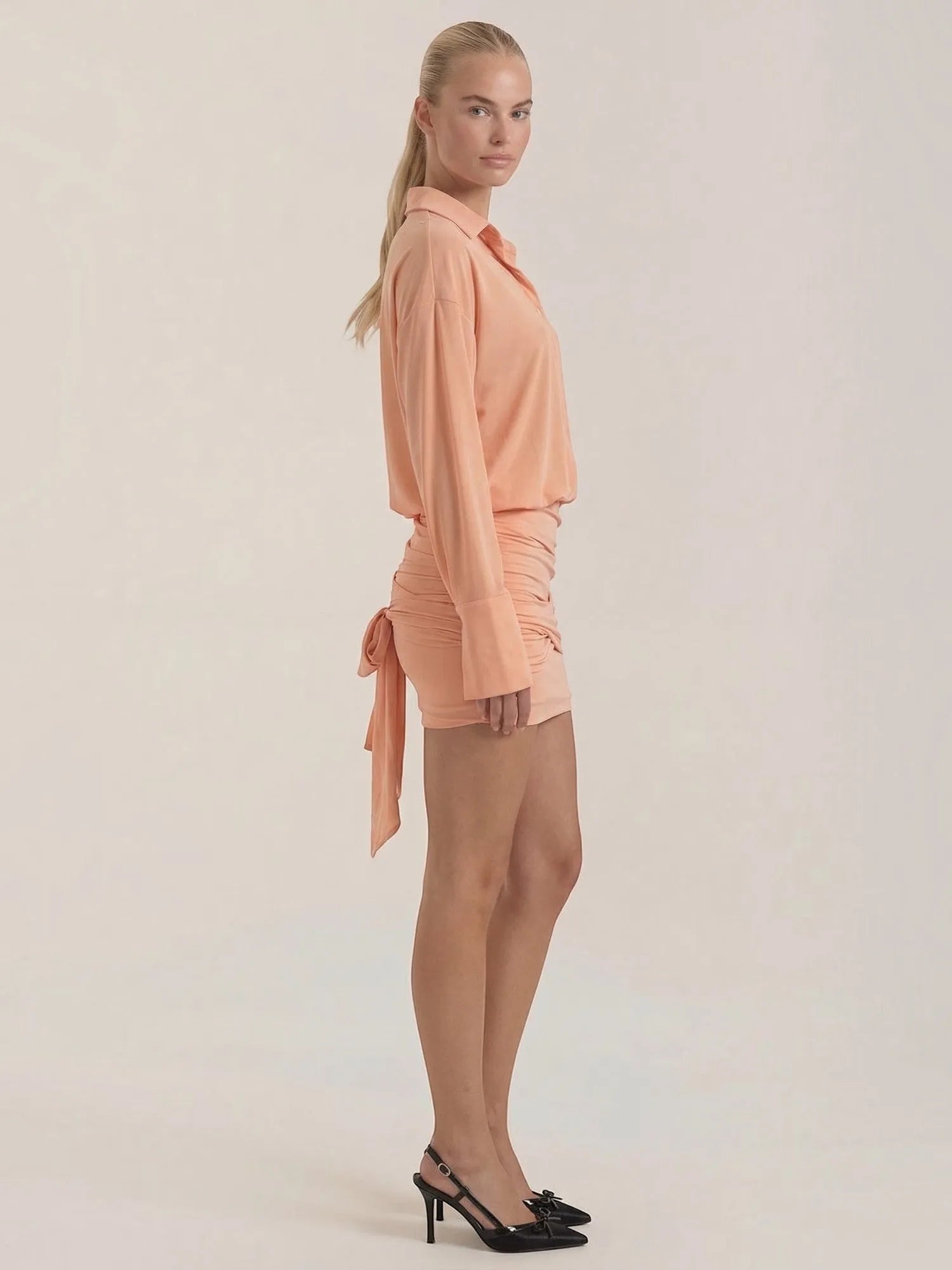 Polly – koszulowa sukienka mini damska, letnia | Butik Modowy