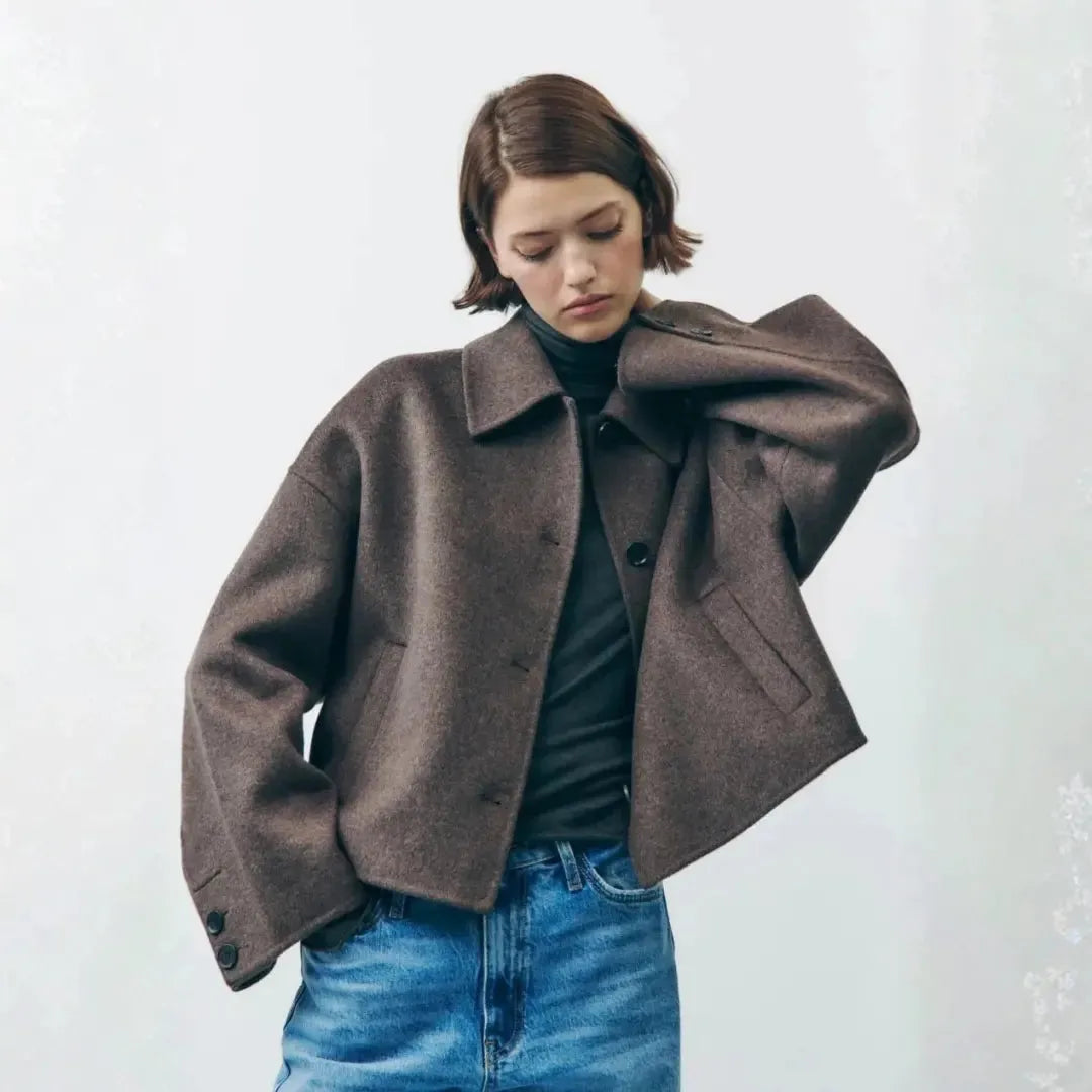 Rachela Damski Gruby Płaszcz Oversize | Ciepły i Komfortowy Butik Modowy