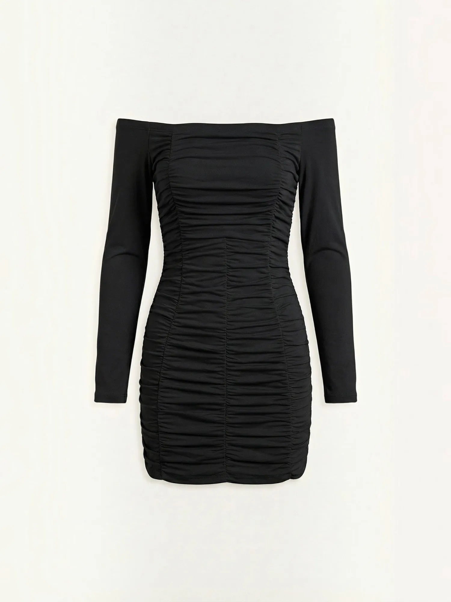 Yvette – sukienka mini damska z odkrytymi ramionami | Butik Modowy