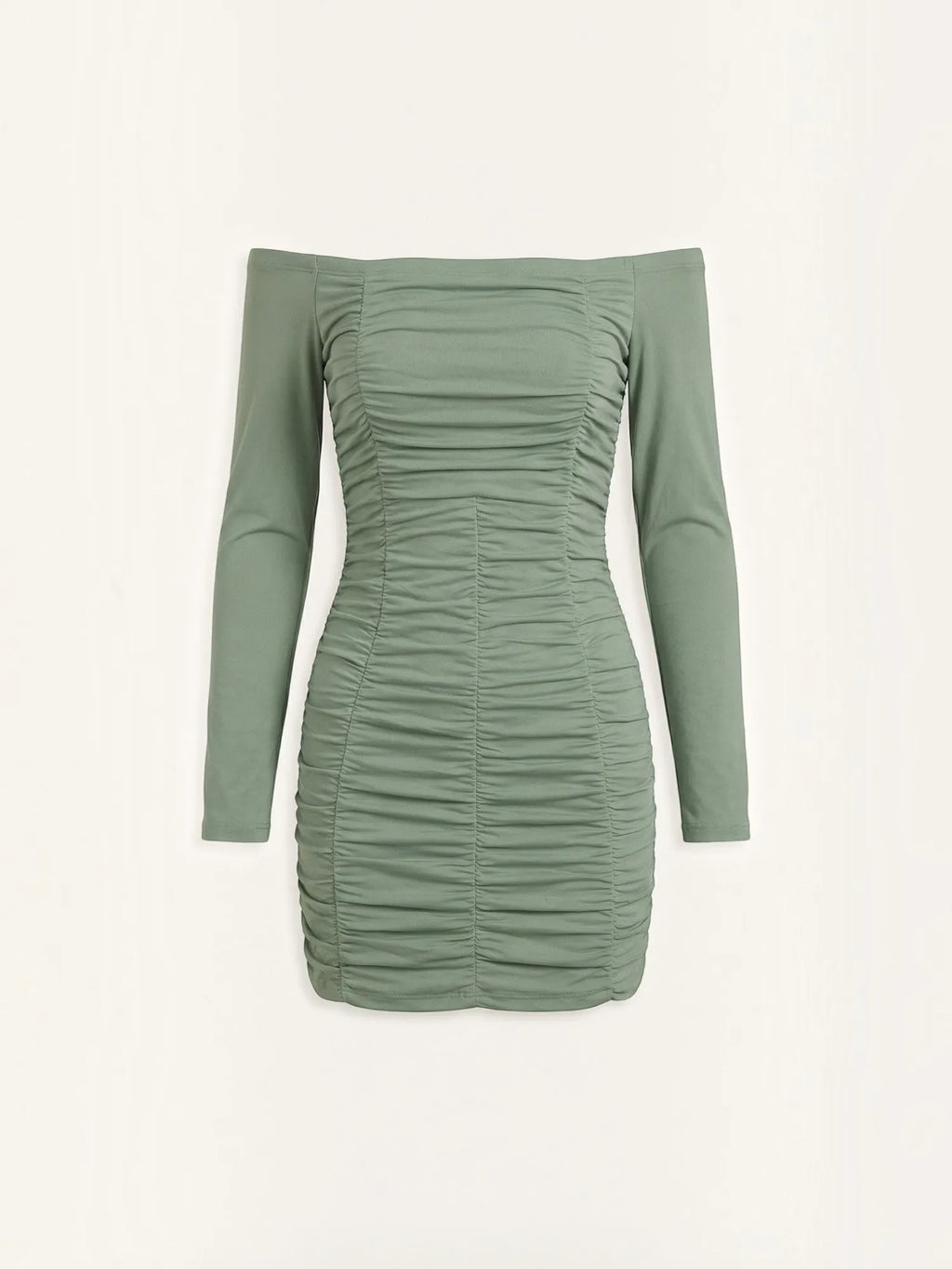 Yvette – sukienka mini damska z odkrytymi ramionami | Butik Modowy